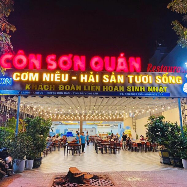 Mặt tiền Côn Sơn Quán
